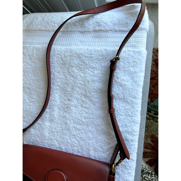 COACH Guang Yu JADE SIG CC REXY Print Flap Shoulder X-body Bag Leather - Picture 11 of 13